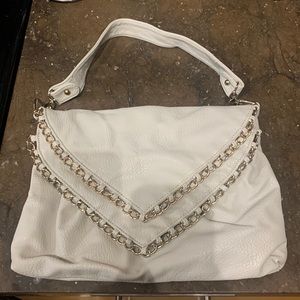 Street Level Grey handbag with convertible cross body strap. Brand new!